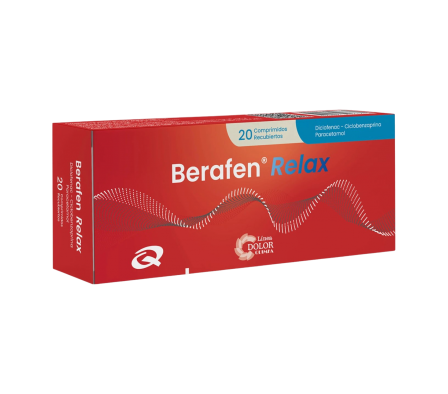 BERAFEN RELAX 50MG T-REC CAJA X 20