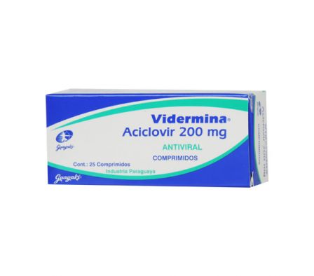 VIDERMINA 200MG COMP. BLISTER X 25