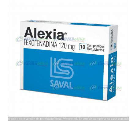 ALEXIA 120MG COMP. CAJA X 10