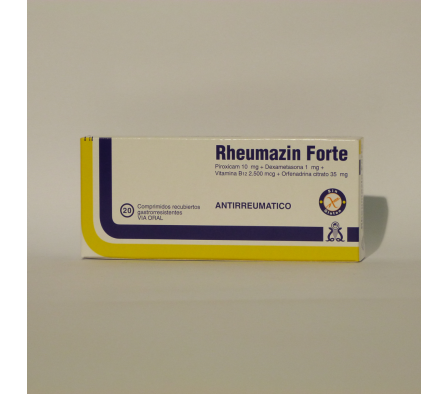RHEUMAZIN FORTE 250MG TABL. CAJA X 20