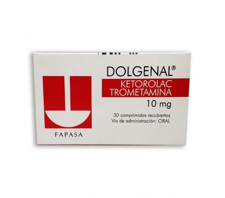 DOLGENAL 10MG TABL. CAJA X 30