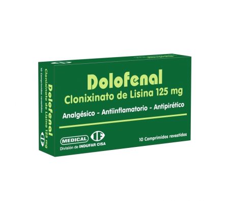 DOLOFENAL CAJA X 10 COMPRIMIDOS RECUBIERTOS