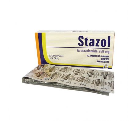 STAZOL 250MG TABL. CAJA X 20