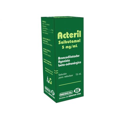 ACTERIL 5MG NEBUL CAJA X 15ML