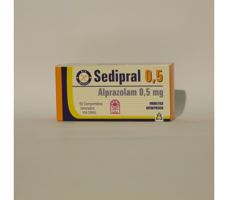 SEDIPRAL 0.50 MG  CAJA X 50