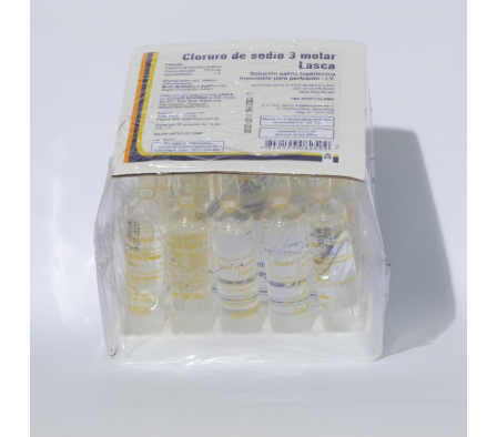CLORURO DE SODIO 3M X 1 AMP.(25)