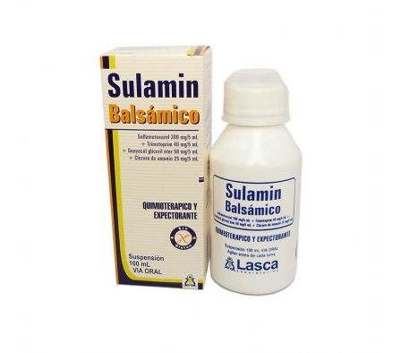 SULAMIN BALSAMICO SIN CONCENTRACION JARAB FRASCO X 100ML
