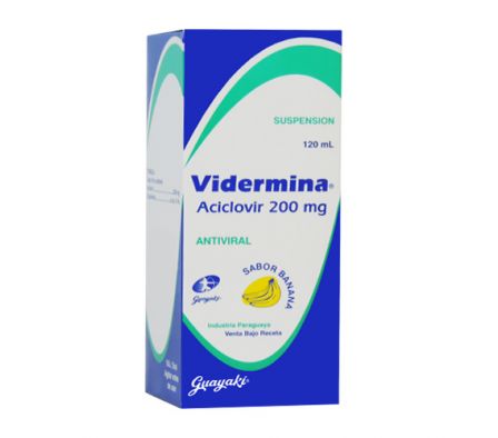 VIDERMINA 200MG SP-OR FRASCO X 120ML