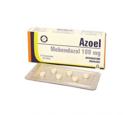 AZOEL 100MG TABL. CAJA X 6