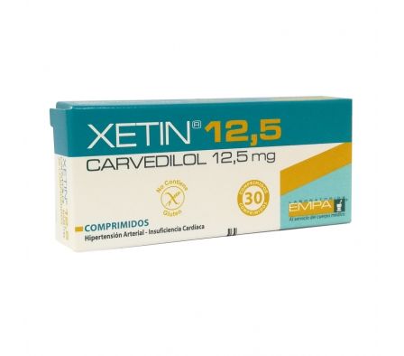 XETIN 12.5MG COMP. CAJA X 30
