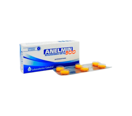 ANELMIN 500MG COMP. CAJA X 6