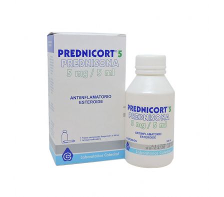 PREDNICORT SUSPENCION EN FRASCO  X 100 ML