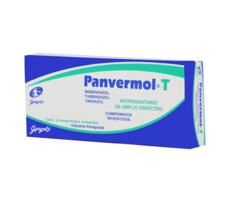 PANVERMOL T 1000MG COMP. CAJA X 6