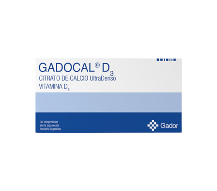 GADOCAL D3 200MG COMP. CAJA X 30