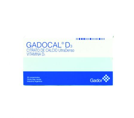 GADOCAL D3 200MG COMP. CAJA X 30