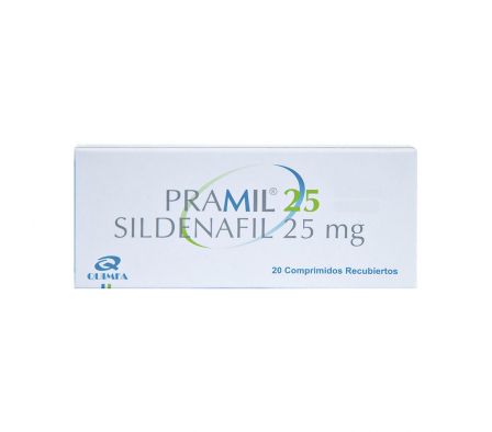 PRAMIL 25MG COMP. CAJA X 20