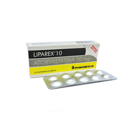 LIPAREX 10MG T-REC CAJA X 30
