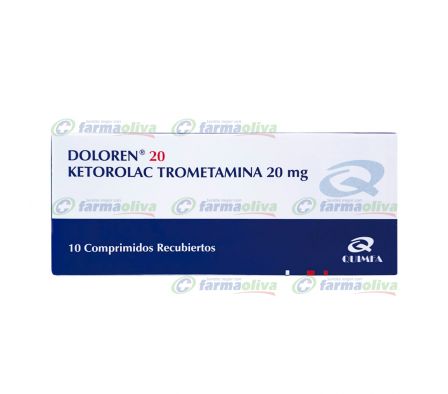 DOLOREN 20MG T-REC CAJA X 10