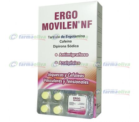 ERGO MOVILEN (25X4) BLISTER X 4 COMPRIMIDOS