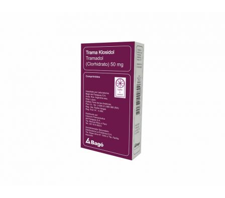 TRAMA KLOSIDOL 50MG COMP. CAJA X 20