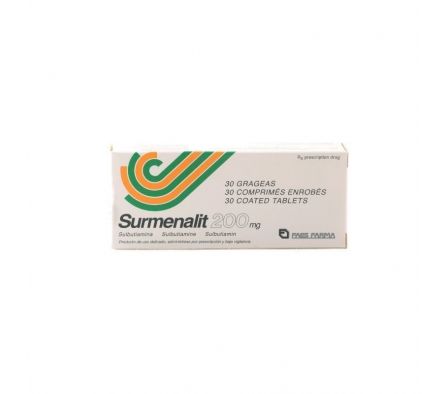 SURMENALIT 200MG GRAG. CAJA X 30