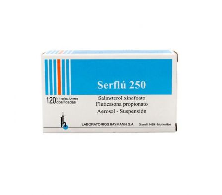SERFLU 250MCG AER-B TUBO X 120 DOSIS