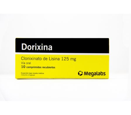 DORIXINA 125MG CAPS CAJA X 10