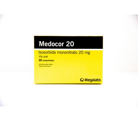 MEDOCOR 20MG COMP. CAJA X 20