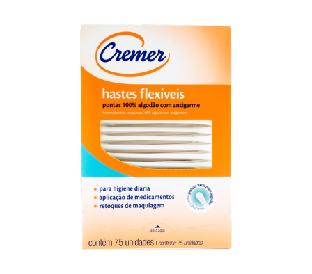 cremer cotonetes x 75 unid.