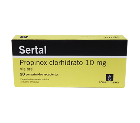 SERTAL 10MG TABL. CAJA X 20