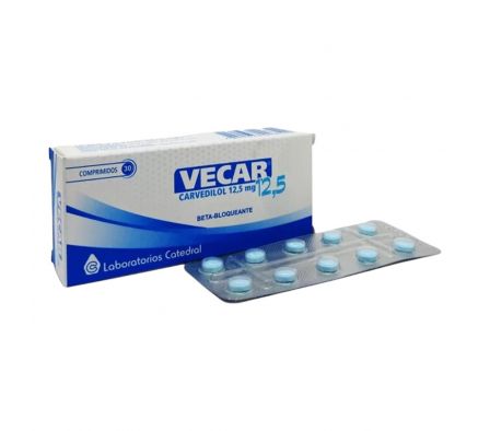 VECAR 12,5 MG. CAJA X 30 COMP.