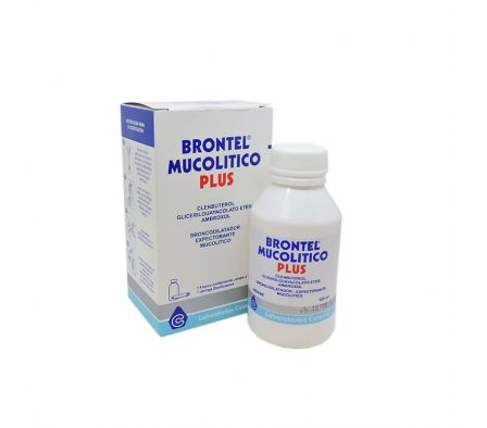 BRONTEL MUCOLITO PLUS 15MG JARAB FRASCO X 120ML