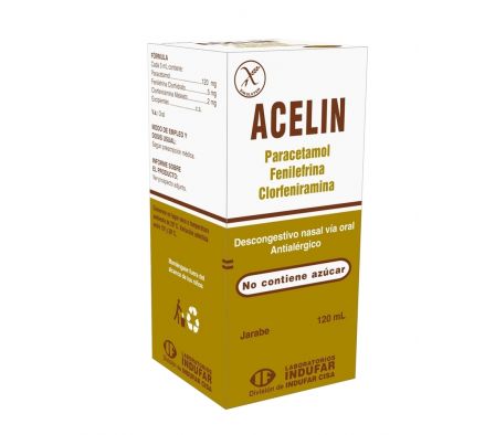 ACELIN 2MG JARAB FRASCO X 120ML