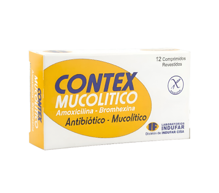 CONTEX MUCOLITICO 500MG COMP. CAJA X 12