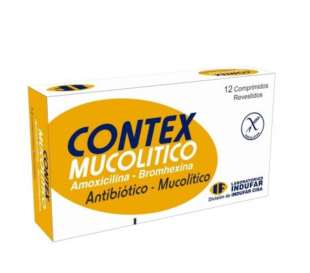 CONTEX MUCOLITICO 500MG COMP. CAJA X 12