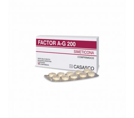 FACTOR AG 200MG COMP. CAJA X 10