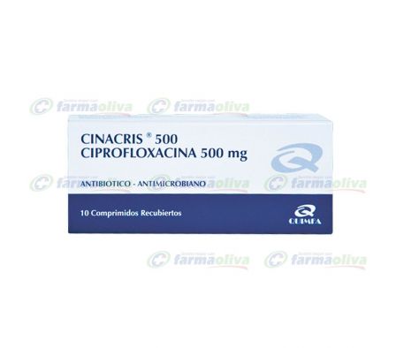 CINACRIS COMPRIMIDOS  CAJA X 10 UNIDADES