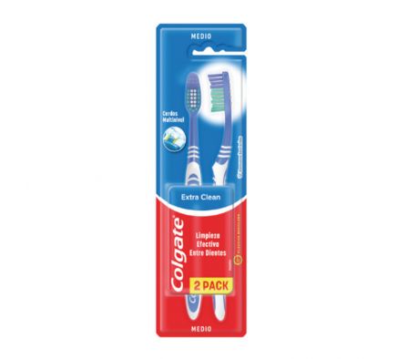 COLGATE CEP.DENTAL EXTRA CLEAN 2X1 MEDI
