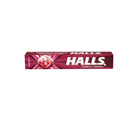 HALLS CARAMELO CHERRY LYPTUS X 28 G