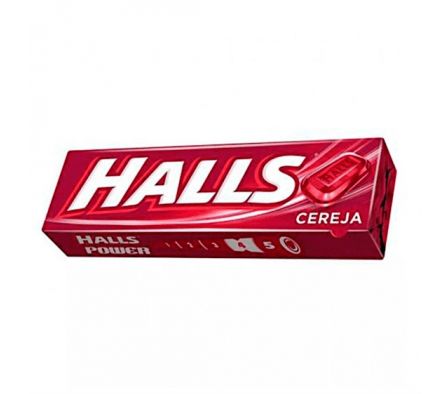 HALLS CARAMELO CHERRY LYPTUS X 28 G