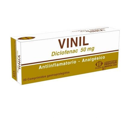 VINIL 50MG CO-RV CAJA X 20