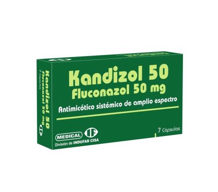 KANDIZOL 50MG CAPS CAJA X 7
