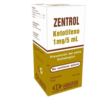 ZENTROL  JARAB FRASCO X 120ML