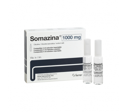 SOMAZINA 1GR/4ML INTR. AMPOLLA X 5