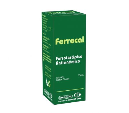 FERROCAL 50MG GT-OR FRASCO X 15ML