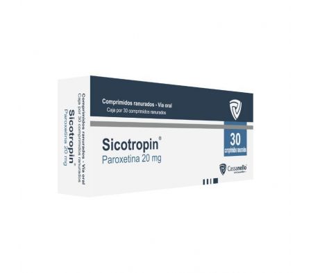 SICOTROPIN 20MG CO-RAN CAJA X 30