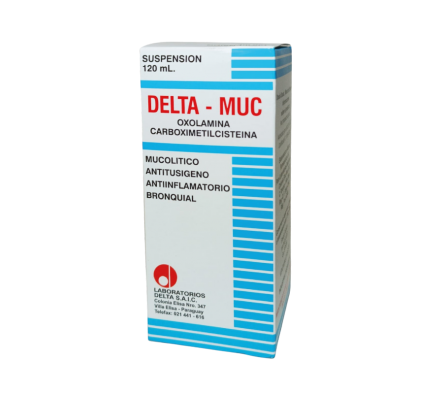 DELTA MUC 5MG JARAB FRASCO X 120ML
