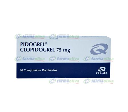 PIDOGREL 75MG T-REC CAJA X 30