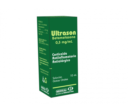 ULTRASON 0.5MG GT-OR FRASCO X 10ML