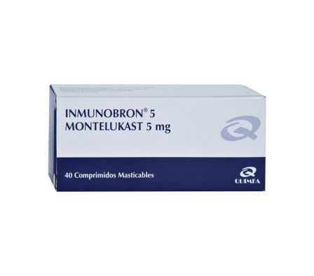 INMUNOBRON 5MG TAB-M CAJA X 40